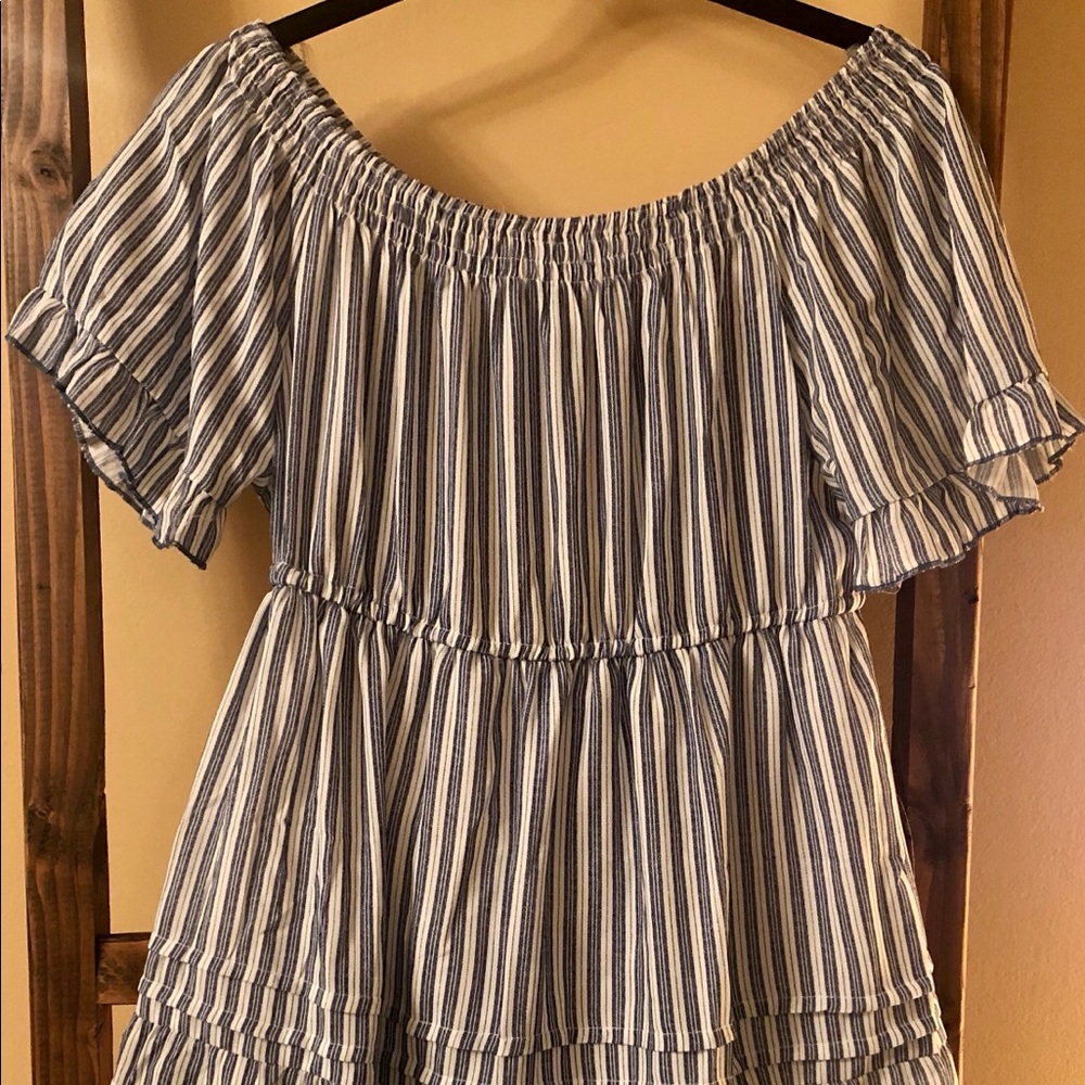 Off the shoulder dress